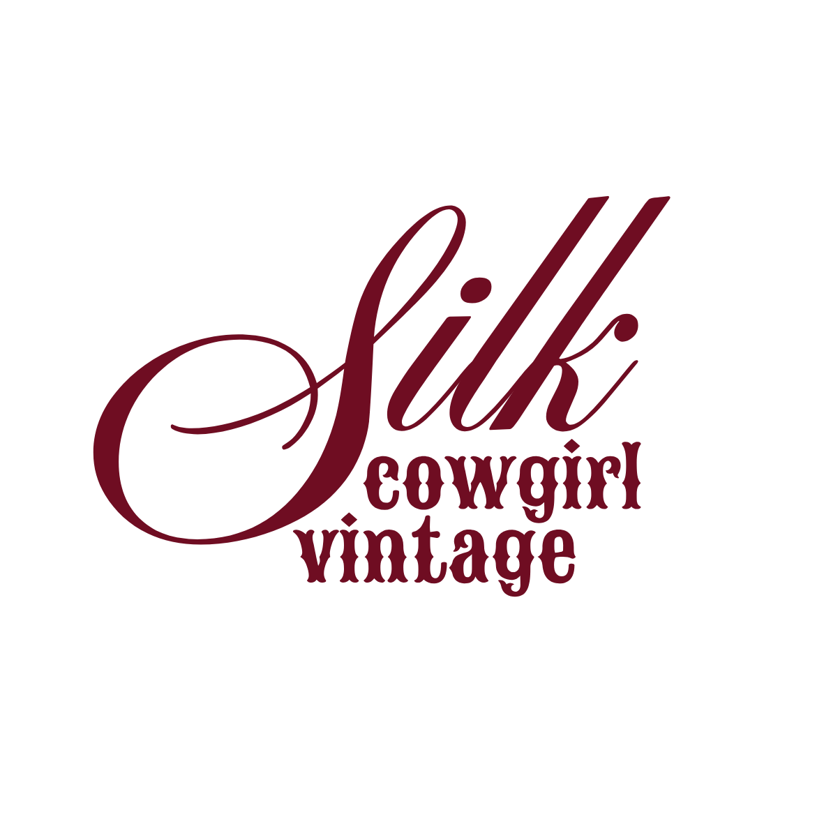 Silk Cowgirl Vintage